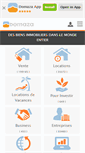 Mobile Screenshot of domaza.fr